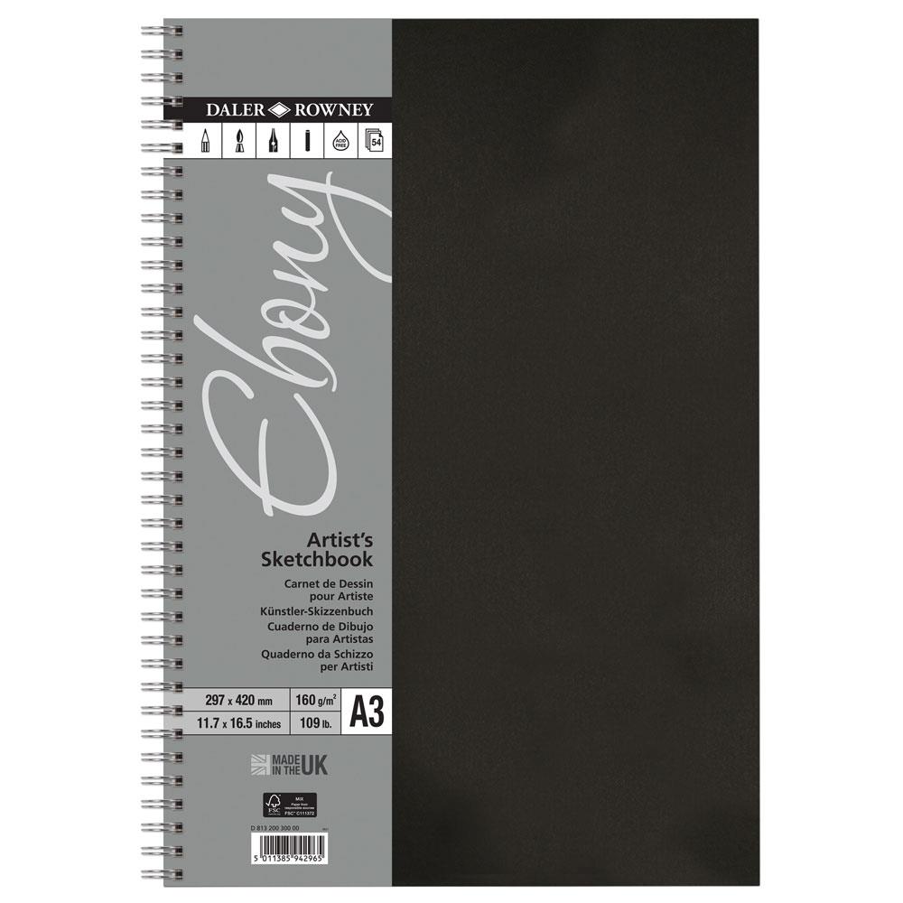 Daler Rowney Spiral Portrait Sketchbook